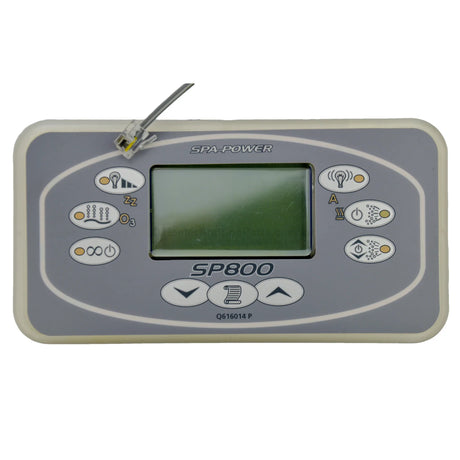 Rectangle Touchpad for Davey Spa Quip SpaPower 800 SP800 - Control Panel - Heater and Spa Parts