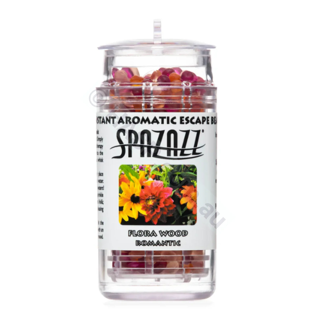 Spa Hot Tub Aromatherapy Beads - Spazazz Aromatic Escape Beads Flora Wood (Romantic) Chemicals