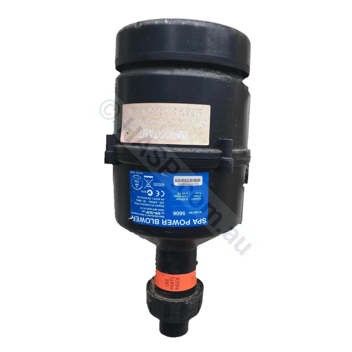 Spa Power 5606 Spa Bath Blowe - Obsolete - Heater and Spa Parts