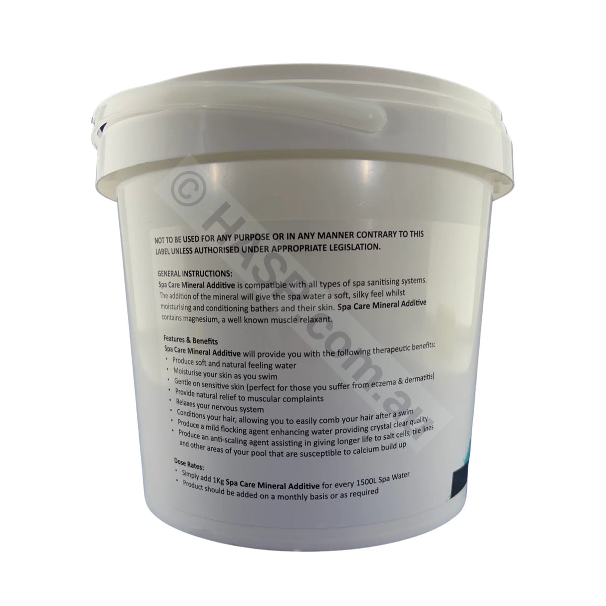 Spacare Mineral Spa - Magnesium Minerals 3.5Kg Chemicals