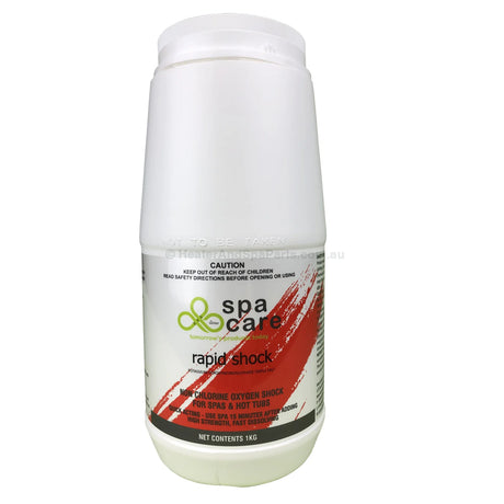 SpaCare Rapid Shock - OxyShock - ShockRight Plus - Chlorine Free Oxidiser - 1kg - Heater and Spa Parts