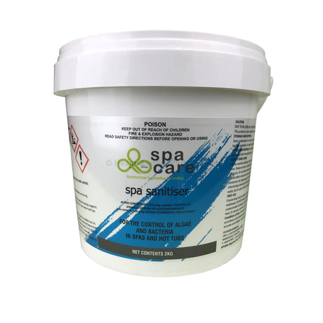SpaCare Spa Sanitizer 2kg - Lithium Hypochlorite Replacement - Heater and Spa Parts