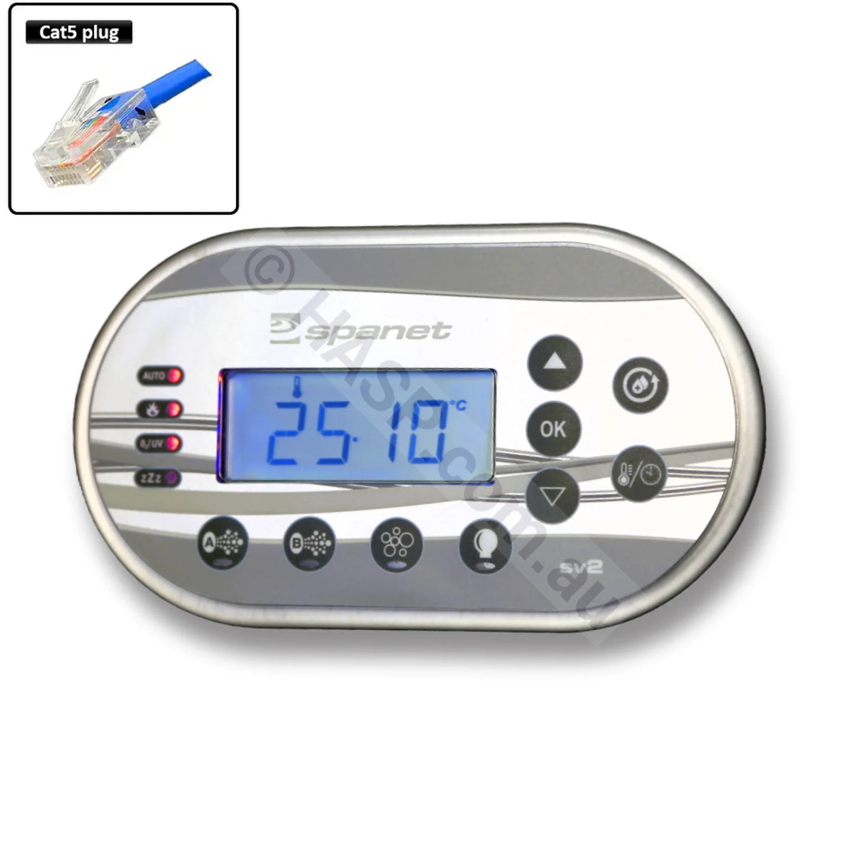 SpaNET SV2 - SV-2T & VSX2 Touchpad Keypad Control Pad Touchpads