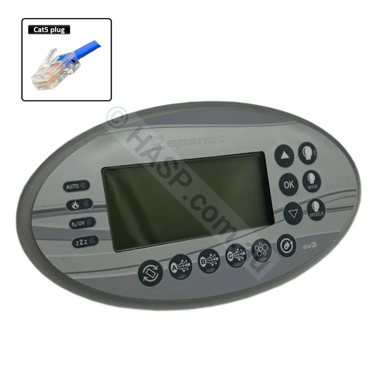 SpaNET SV3 - SV-3T and Vortex® VSX3 3VH Touchpad Keypad Control Pad Touchpads