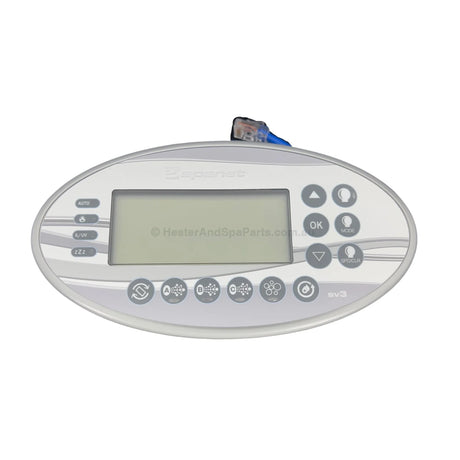 Spanet Sv3 - Sv-3T Or Vortex Spas Vsx3 3Vh Touchpad Keypad Control Pad Touchpads