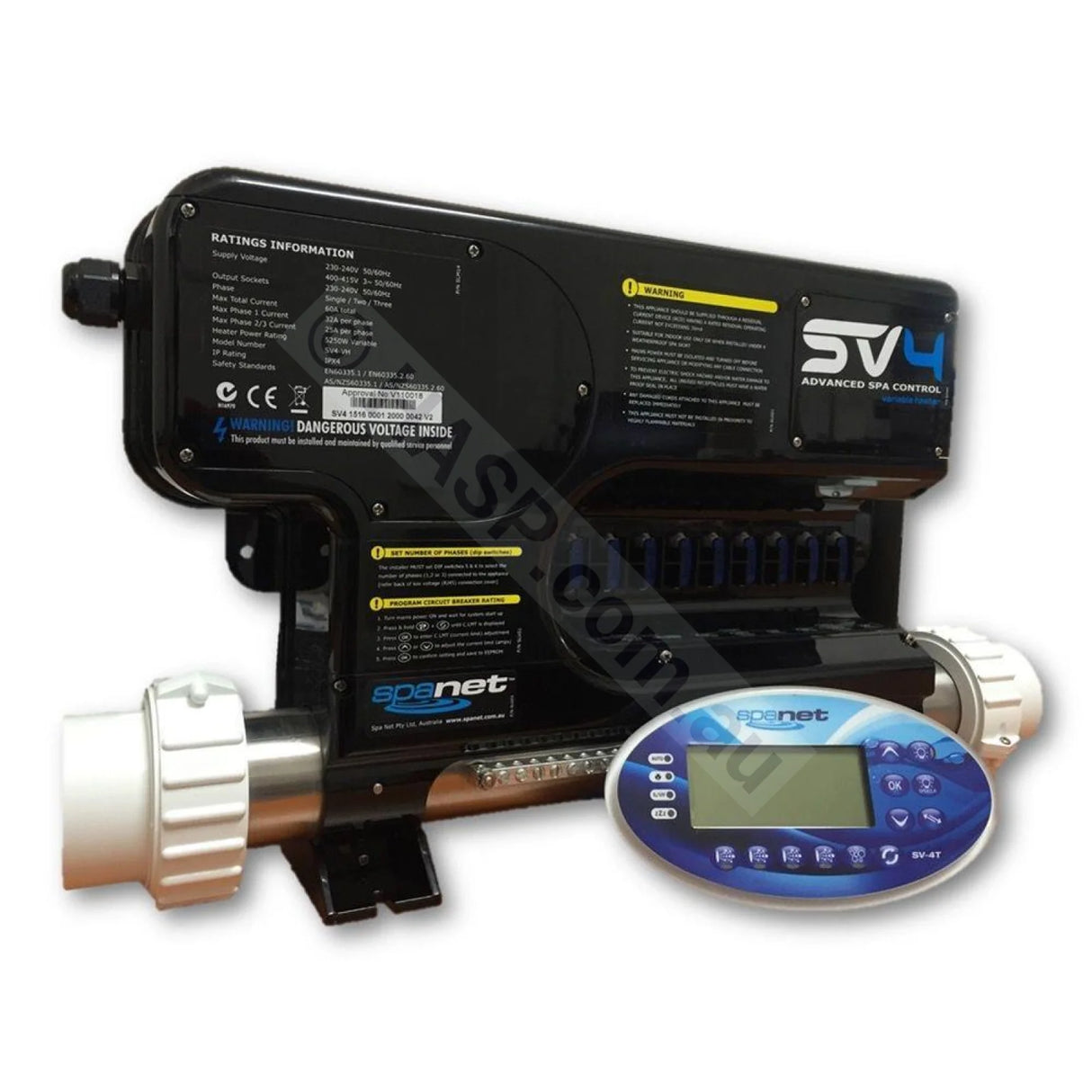 SpaNET SV4 Spa Controller and Spare Parts - Heater and Spa Parts