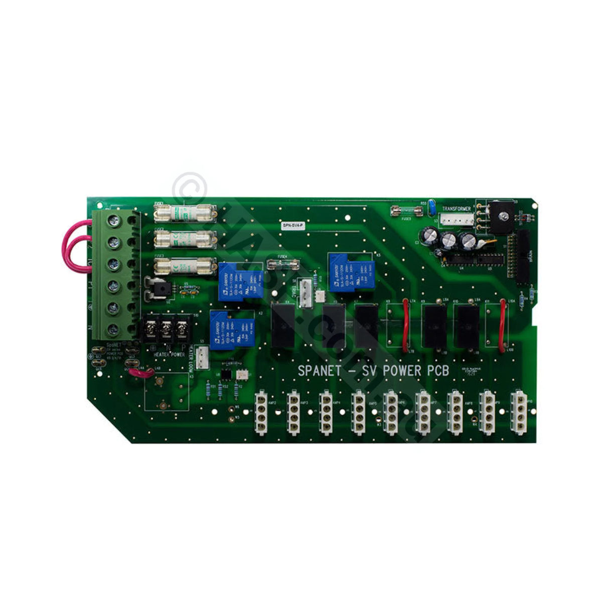 Spanet SV4(V1) 240v Power PCBA(AMP Sockets)