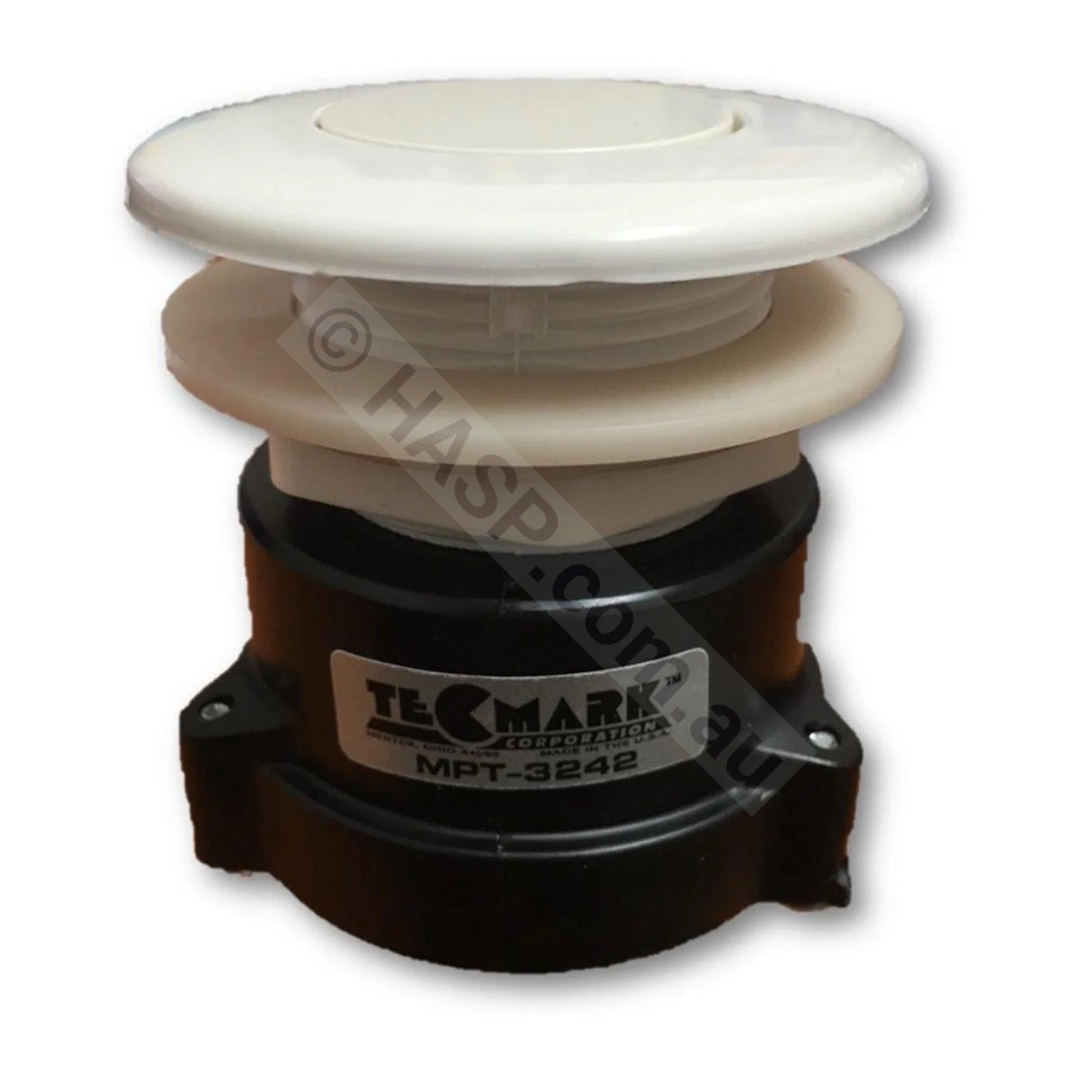 Tecmark White Flush Mount Air Button - Heater and Spa Parts