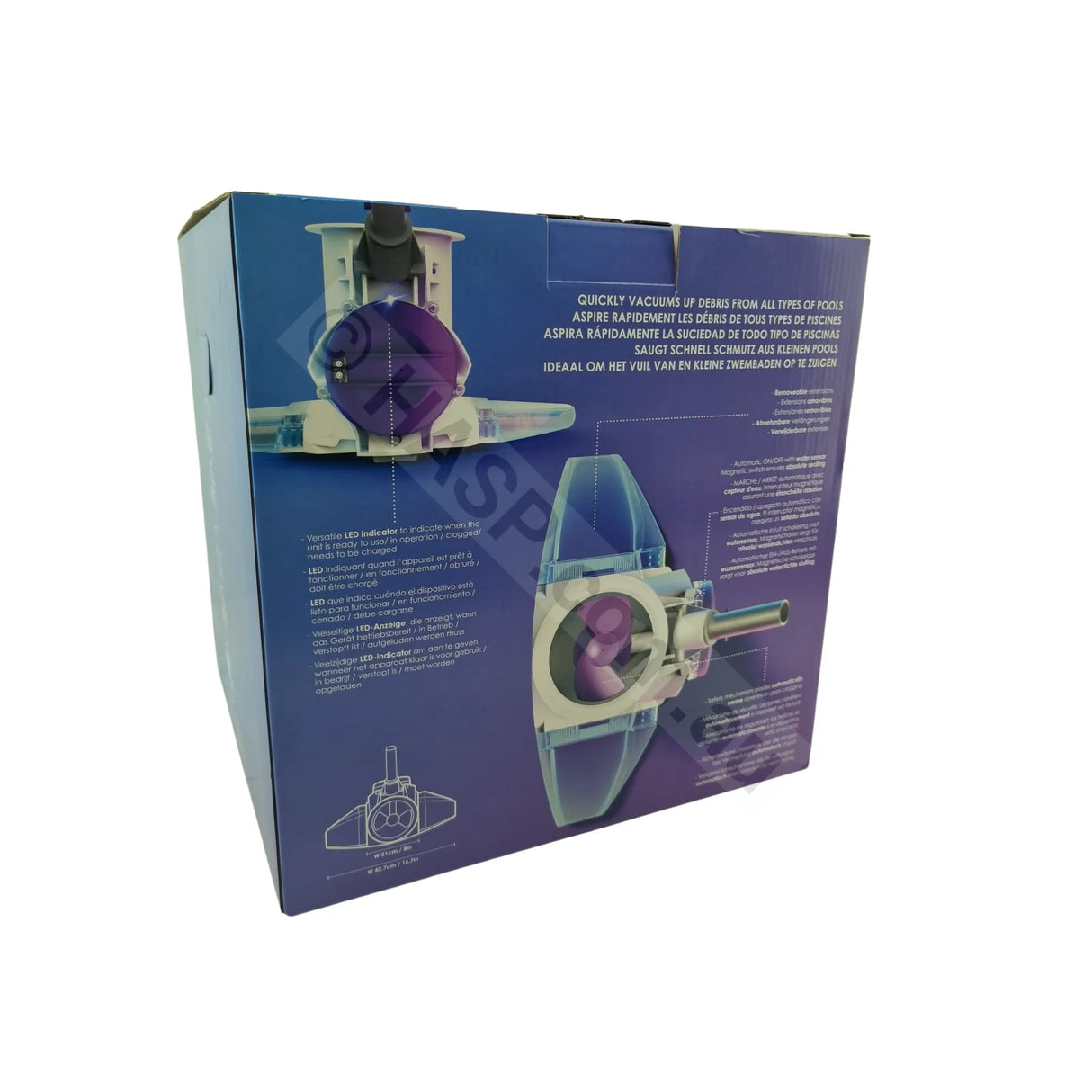 Telsa 90 Cordless Vacuum Cleaner - For Small Pools