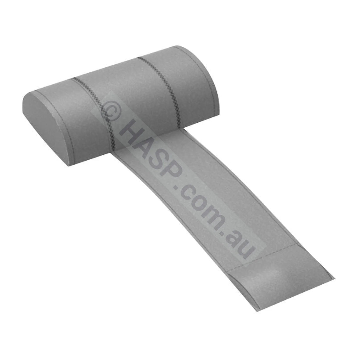 ’Universal’ Spa Headrest Pillow - Gray Vinyl - Luxury - Weighted Hang-Over Style
