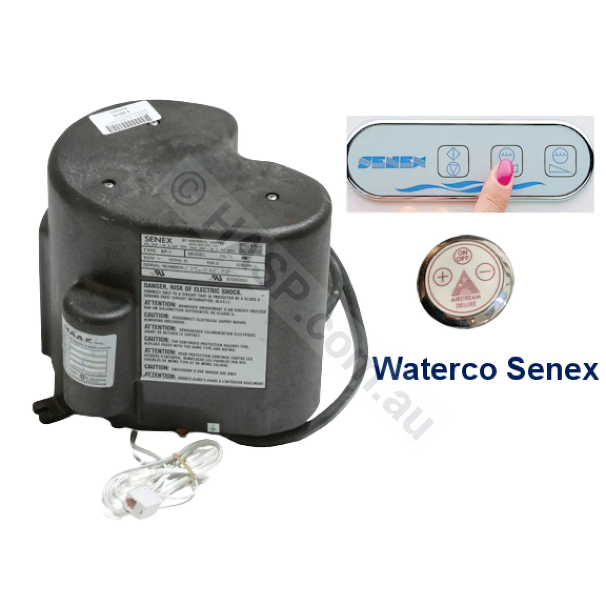 Waterco Senex Spa Bath Air Blower System - Obsolete