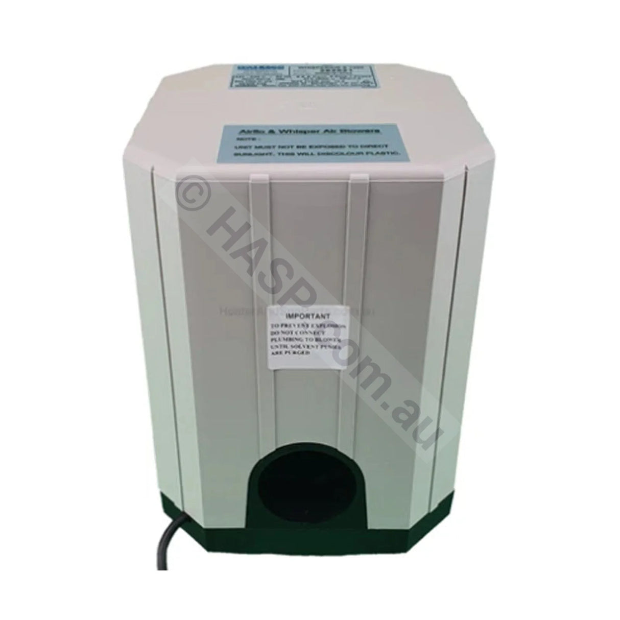 Waterco Universal Outdoor Spa Blower - with or without Air Switch - 1200W - blower