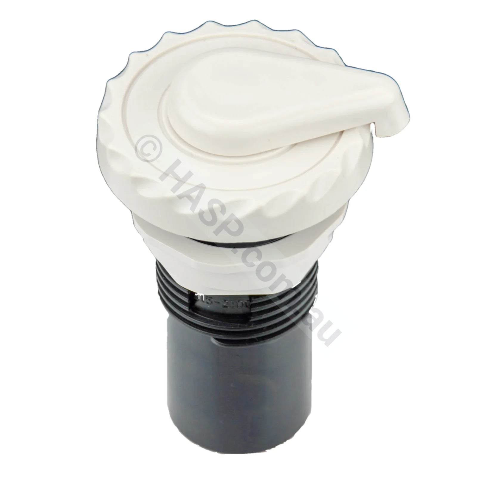 Waterway 1" Scalloped Air Control Venturi - White - 67mm - Heater and Spa Parts