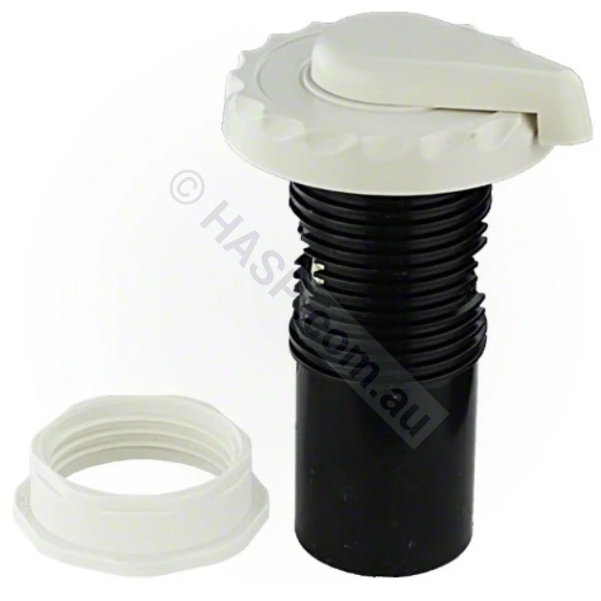 Waterway 1" Scalloped Air Control Venturi - White - 67mm - Heater and Spa Parts