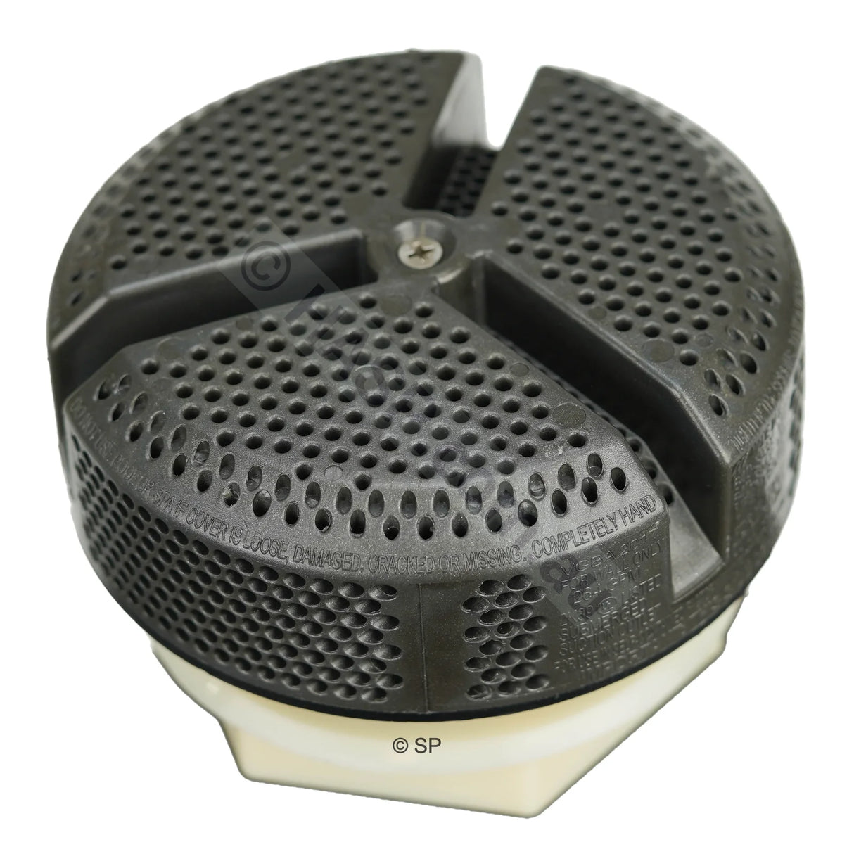 Waterway 5’’ Super Ultra Hi-Flo Spa Suction - 2’’ / 50Mm Socket 848-999Lpm Dark Silver Grey