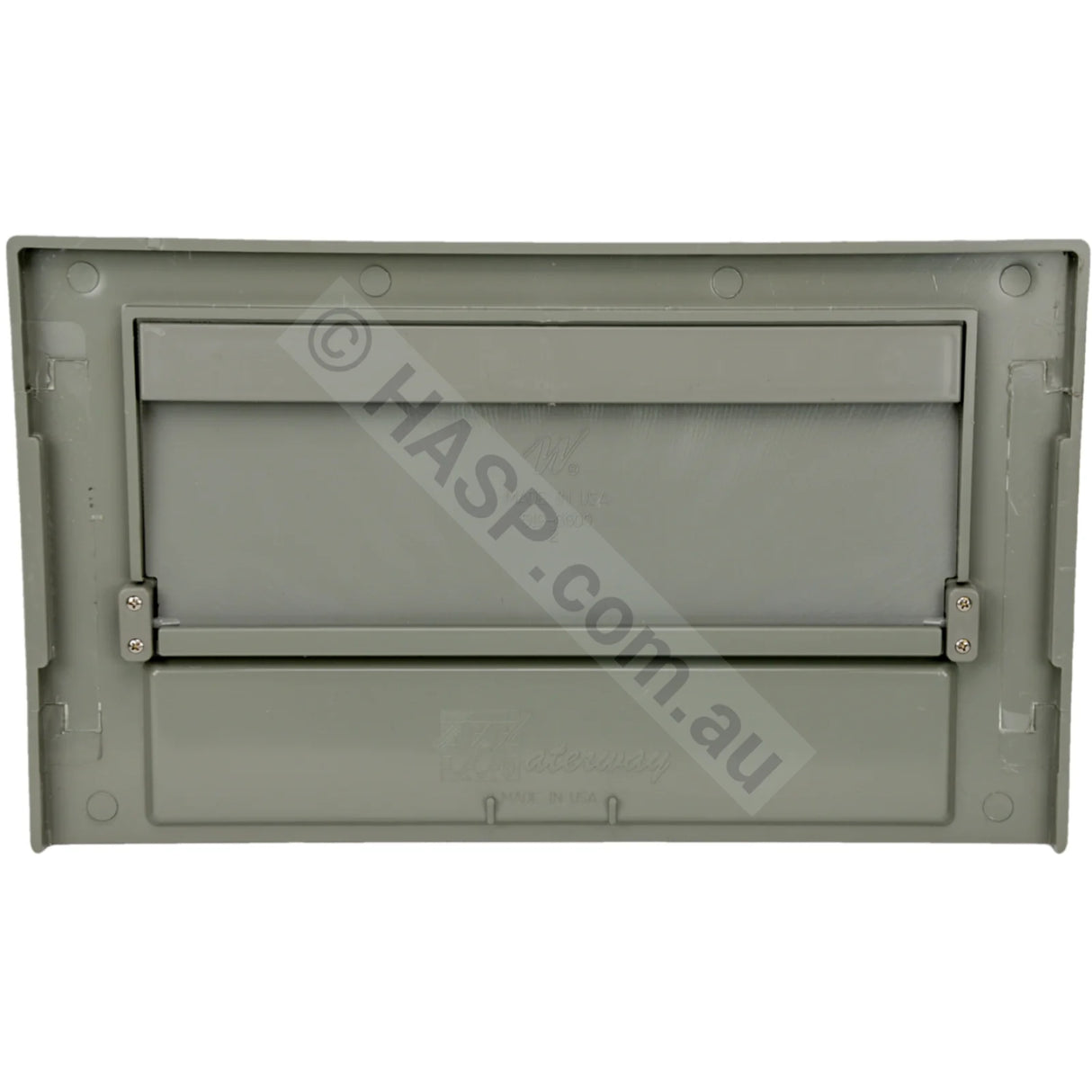 Waterway Front Access 100 SqFt Filter Front Plate & Weir Door Assembly - Grey - Heater and Spa Parts