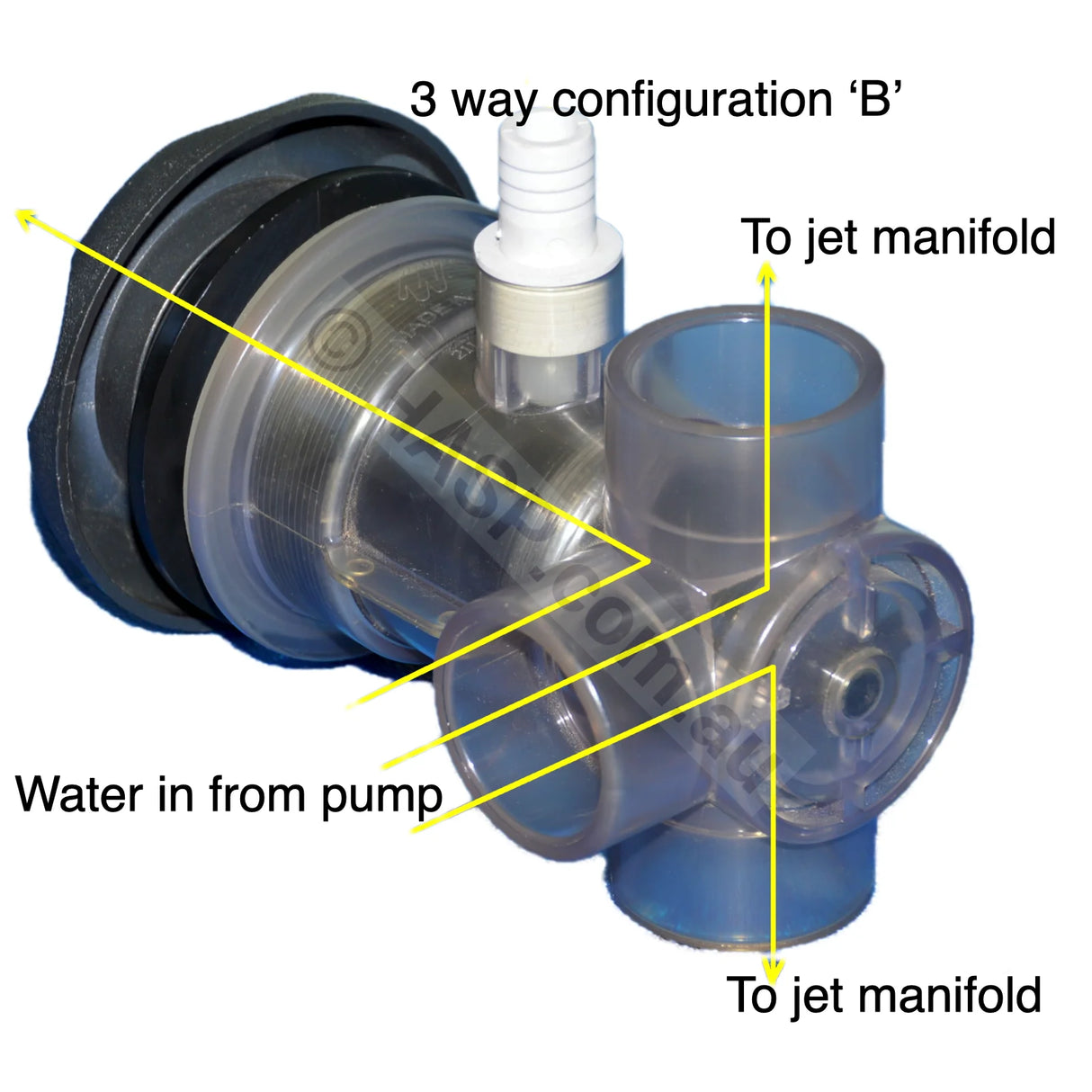 Waterway Turbo Jet - Ss Dark Silver Grey