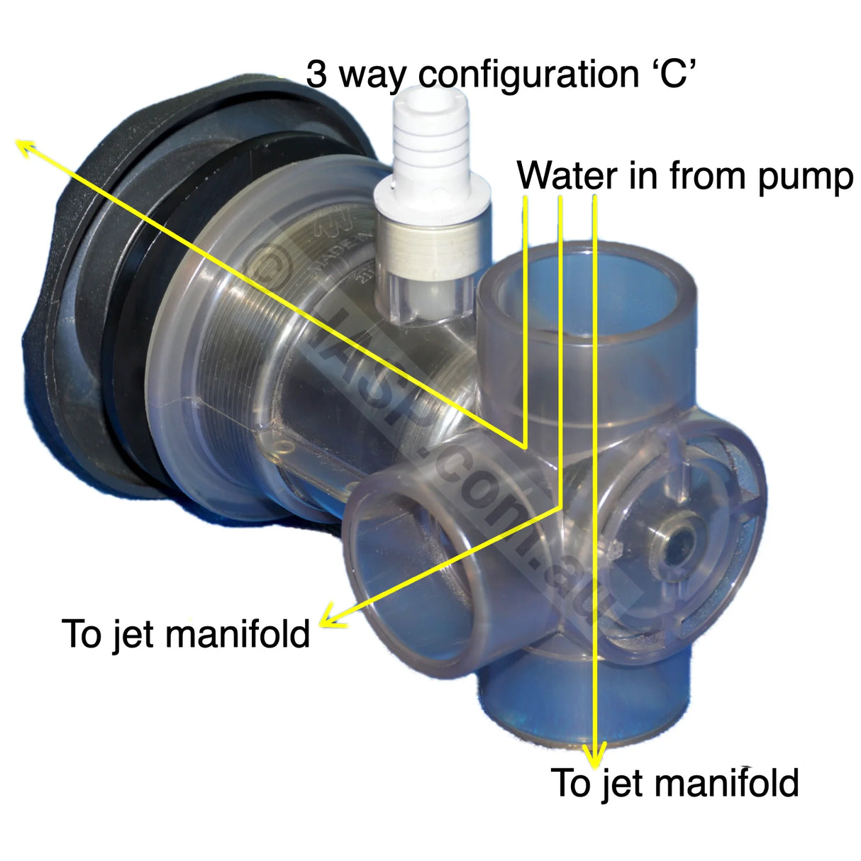 Waterway Turbo Jet - Ss Dark Silver Grey