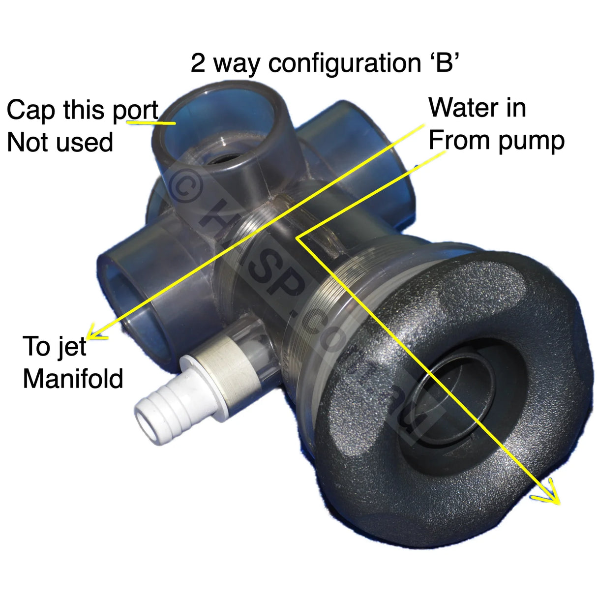 Waterway Turbo Jet - Ss Dark Silver Grey