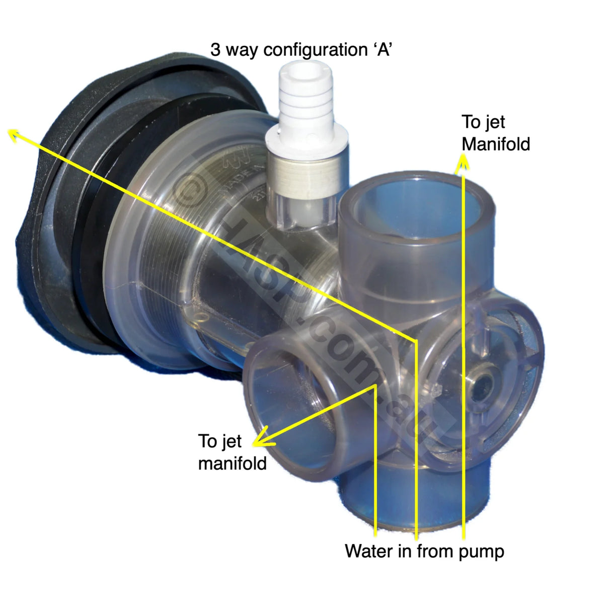 Waterway Turbo Jet - Ss Dark Silver Grey