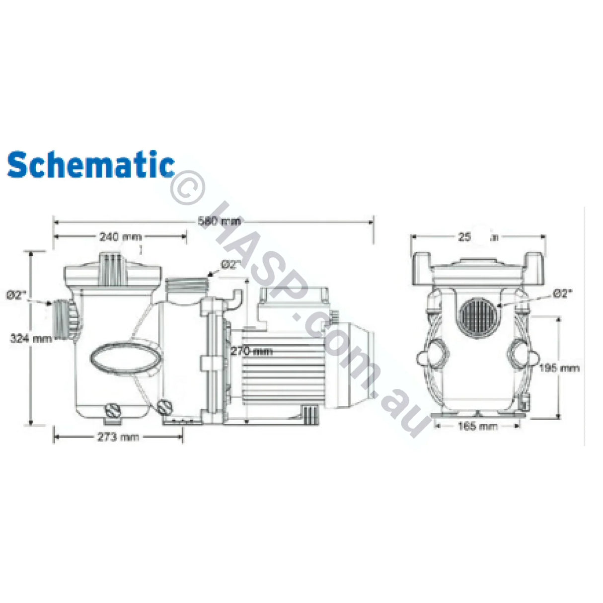 Zodiac FloPro E3 Pool Pump