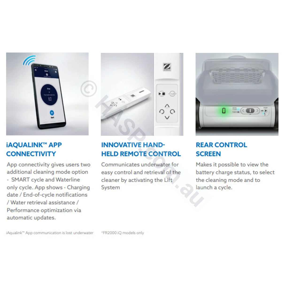 Zodiac Freerider Fr 2000 Iq Robotic Pool Cleaner Vacuum