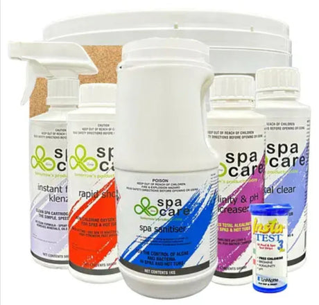 SpaCare Spa Chemical Range