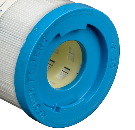 215mm X 125mm Vortex VX 30 Pleated Camlock Filter - Twist Lock - Heater and Spa Parts