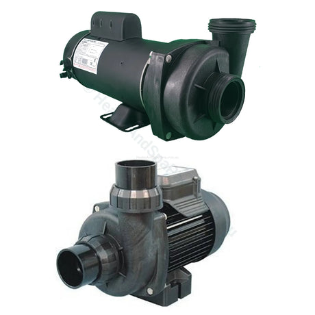 1.5HP SpaQuip MaxiFlow Spa Pumps - Q6882 / Q6802 / 8152STK-A20 / 204015 / 204016 - Heater and Spa Parts