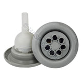 Pentair Cyclone Massage Twin Spin 7 Hole " Gatling Gun " Jet Internal Barrel - 125mm - Heater and Spa Parts