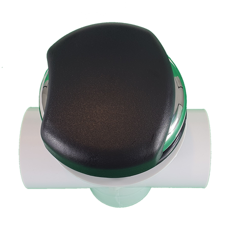 Balboa 50mm/2" Spa Jet Diverter - Crescent Shaped Handle w/ Stainless Cap - Heater and Spa Parts
