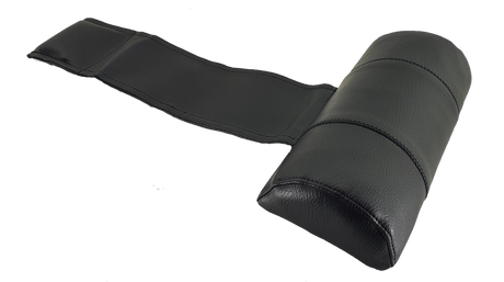 Universal Spa Headrest Pillow - Black Vinyl - Luxury - Heater and Spa Parts