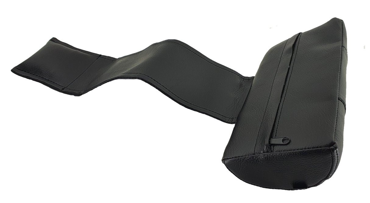 Universal Spa Headrest Pillow - Black Vinyl - Luxury - Heater and Spa Parts