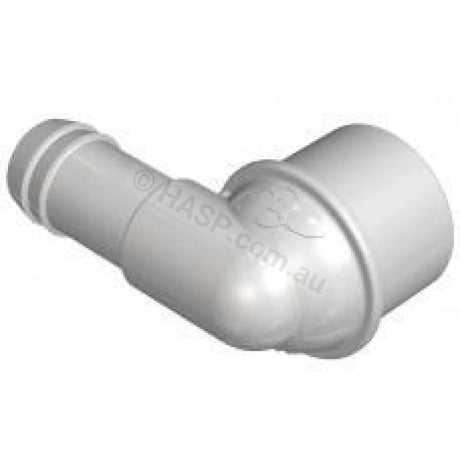 19mm Barb to 25mm Spigot - Barb Adaptor - 90° Angle - Heater and Spa Parts