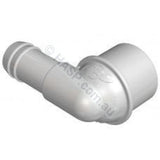 19mm Barb to 25mm Spigot - Barb Adaptor - 90° Angle - Heater and Spa Parts