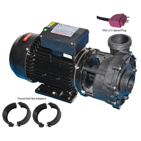 2.0 Hp Maxi-Flow Single Speed Spa Pump Replacement - Q6883 / A7134075 A7134110 2.0Hp 1-Speed W/ Mini