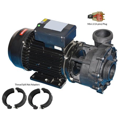 2.0 Hp Maxi-Flow Two Speed Spa Pump Replacement - Q6887 2-Speed 2Hp W/ Jj Lead See Notes