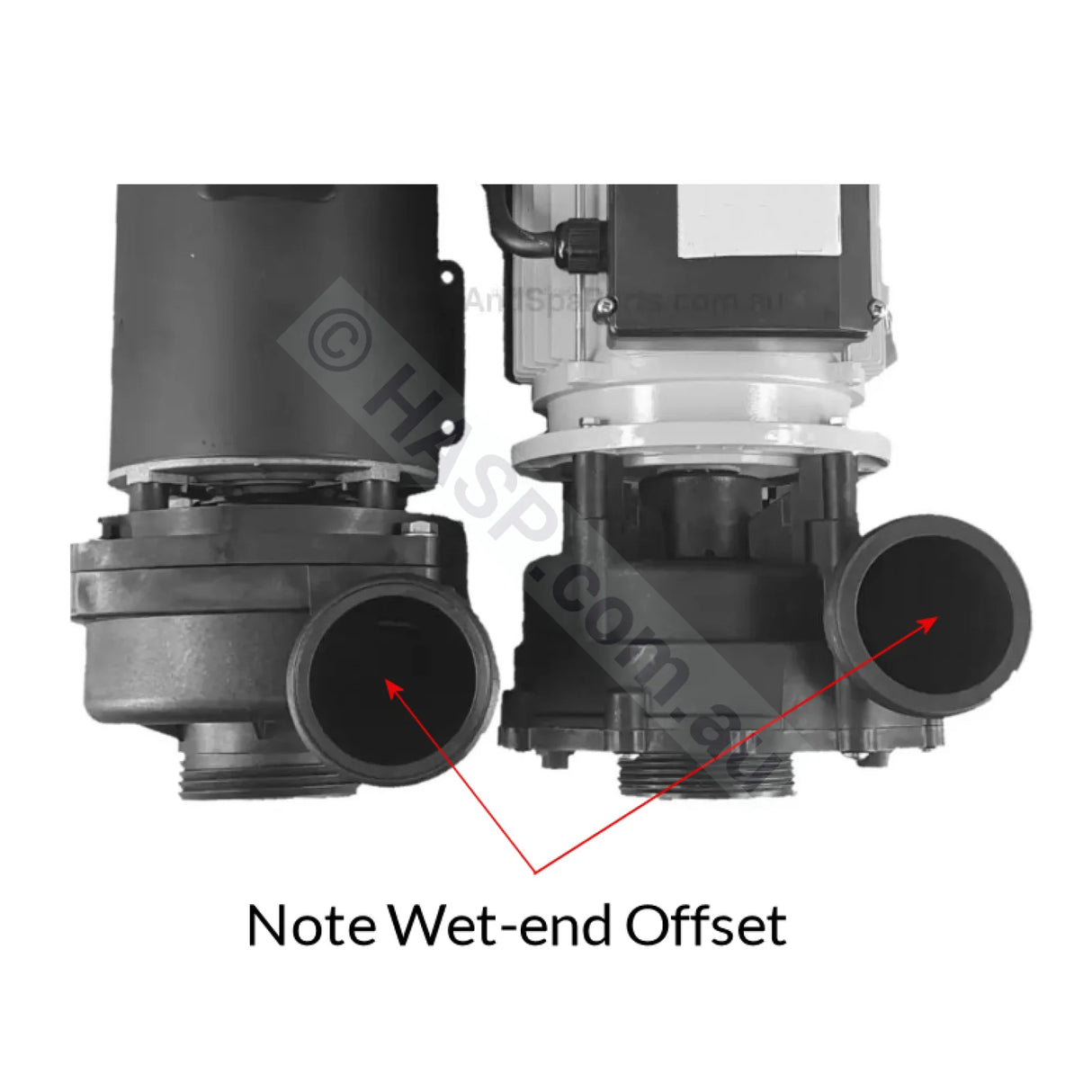 2.5 Hp Maxi-Flow Single Speed Spa Pump Replacement - Q6884 / 7252Ste-A17