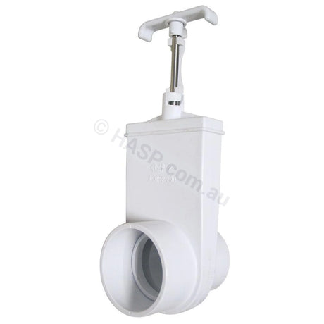 Spigot / Socket - 2" / 50mm Gate Valve - Sliding Push & Pull - CMP Magic Plastics - Heater and Spa Parts