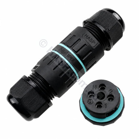 2-Speed Inline Cable Connector / Joiner - IP68 Weatherproof