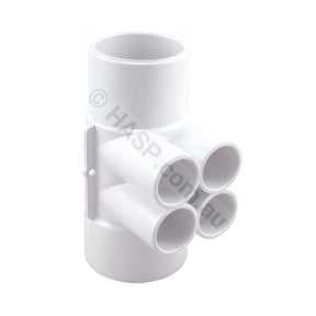 20mm Female 50mm Water Manifold - 6-port