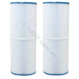 2x 492mm x 185mm Pantera PCF150 / Quiptron 1500 Cartridge Filter Set - Heater and Spa Parts