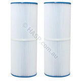 2x 492mm x 185mm Pantera PCF150 / Quiptron 1500 Cartridge Filter Set - Heater and Spa Parts