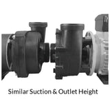 3.0 & 3.5 Hp Maxi-Flow Two Speed Spa Pump Replacement - Q6889