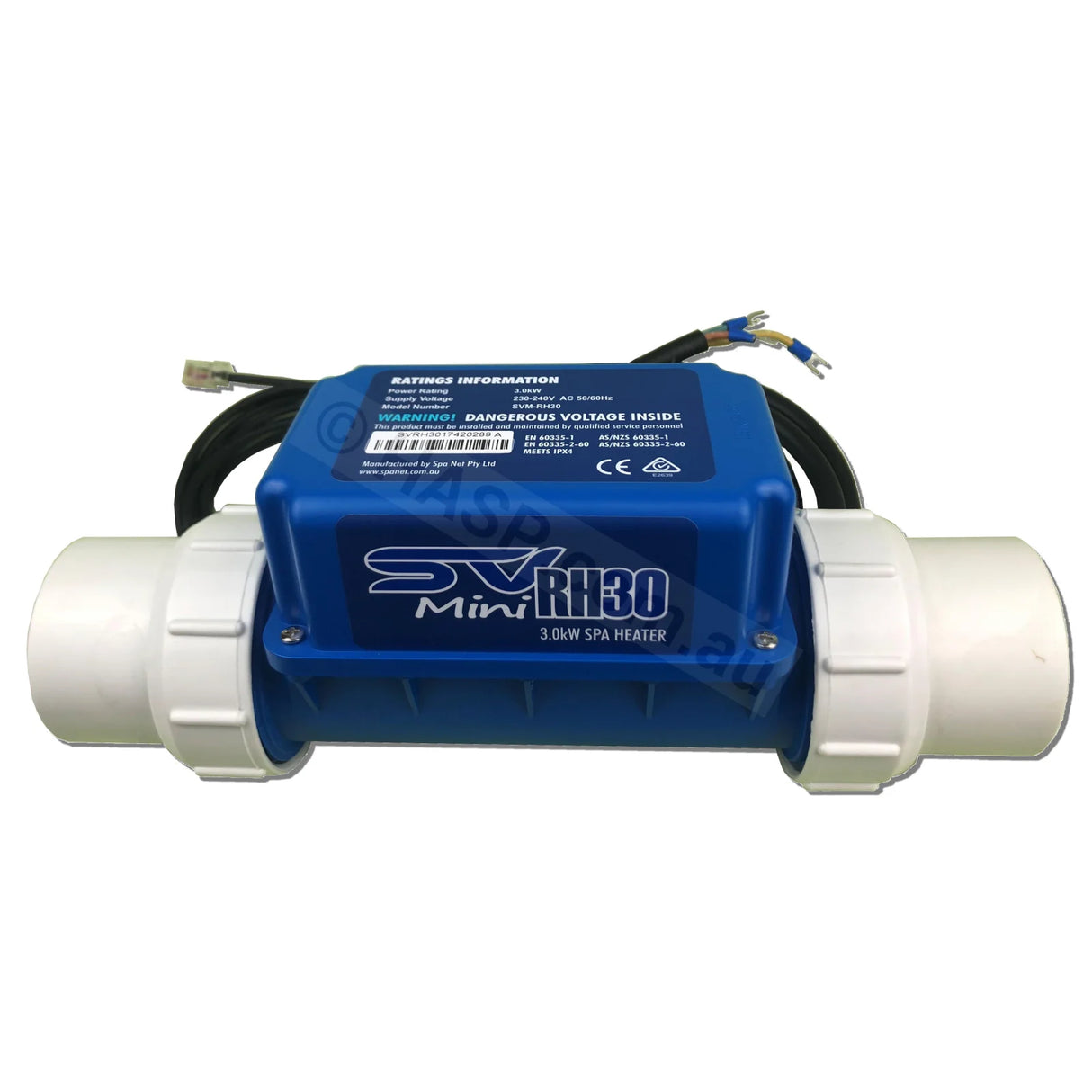 SpaNET SV Mini 3.0kW Remote Heater - Heater and Spa Parts
