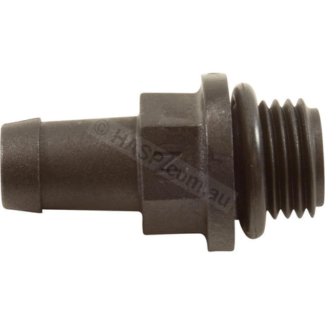 Davey QB or LX LP/WP 3/8" Barbed Air Bleed Plug and Oring - Heater and Spa Parts