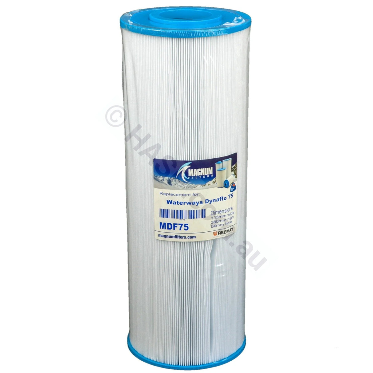 380mm x 135mm CMP 75 / Maax / Waterways Dynaflo 75 Cartridge Filter - Heater and Spa Parts