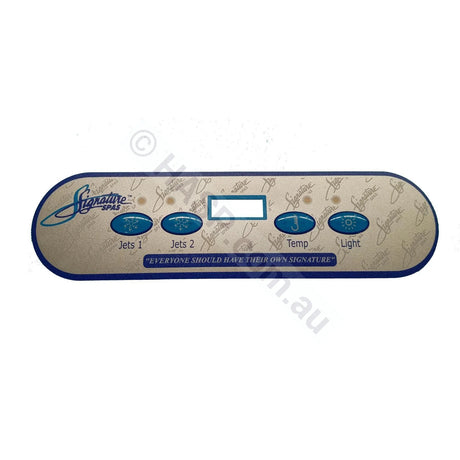 4 Button Ml400 Balboa Overlay