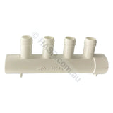4-Port 25Mm To 19Mm Barb Manifold