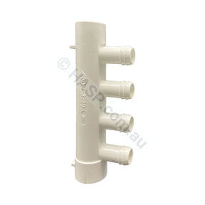 4-port 25mm to 19mm Barb Manifold